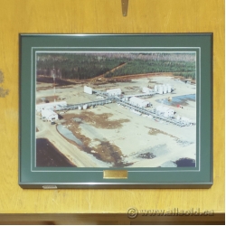 Framed Picture of Home Oil Kahntah Gad Plant 1995